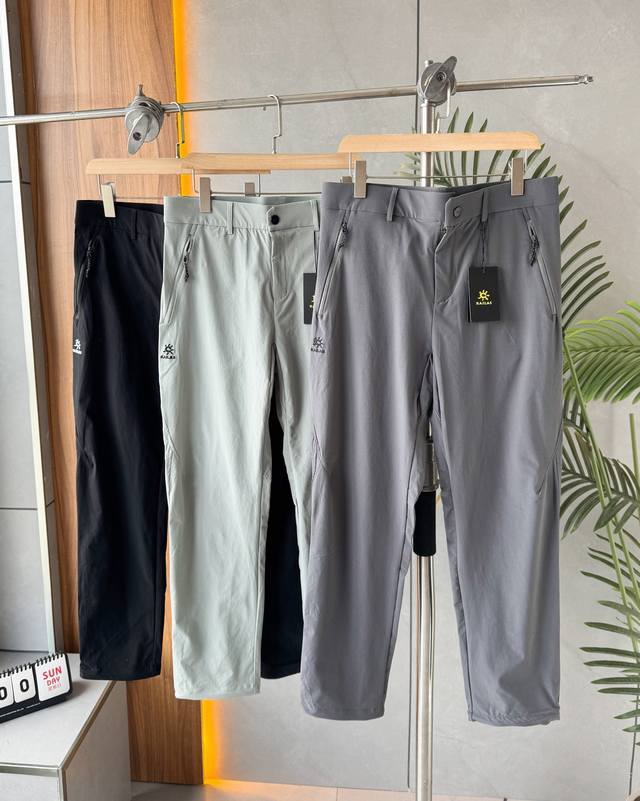 kailas 凯乐石洛克Plus男士梭织长裤户外徒步裤登山裤 款号:Kls6803 升级透气面料，有效提升穿着舒适度，保持干爽体感，亲肤舒适， 橡筋腰围全面升级