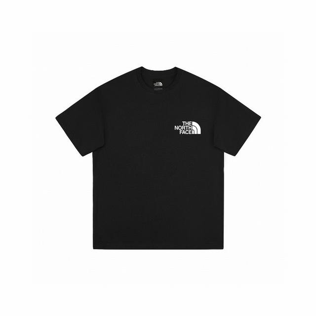 the North Face Ss24 北面圆环字母风景画圆领短袖T恤 男女同款 采用260克双砂面料 三针五线做工，领口包包边条 今年火爆的品牌 看到了就忍不