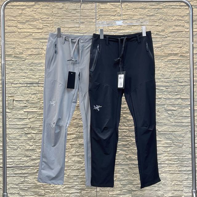 arc'teryx 始祖鸟25Ss夏季新款男士刺绣户外休闲长裤！ 鸟家无敌的一款单品，上身效果真的无敌好看，修长显瘦增高，衣柜必备单品， 腿测鸟家重工田岛刺绣L