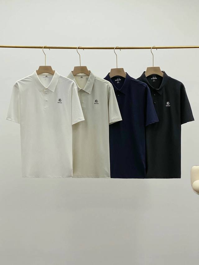 供 凯乐石 Kailas*Training系列综训训练运动休闲商务男士短袖翻领Polo衫 四色齐发！ 翻领款式！胸前品牌标志性Logo点缀，立体感十足！肩部有最