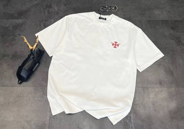 chrome Hearte 克罗心 Ch 25Ss春夏新款，320克高克重磨毛洗水双纱面料 格子马蹄印花，轻奢主义，男女日常通勤穿搭必备单品 正确版本 欢迎对比