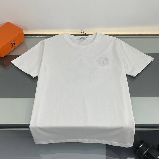 上新 纯原臻品 顶级原版复刻 Dior 迪奥25Ss夏季新款五角星刺绣圆领短袖T恤 原版面料高版本高品质 网红明星同款 Dior 设计师致敬款 采用260克40