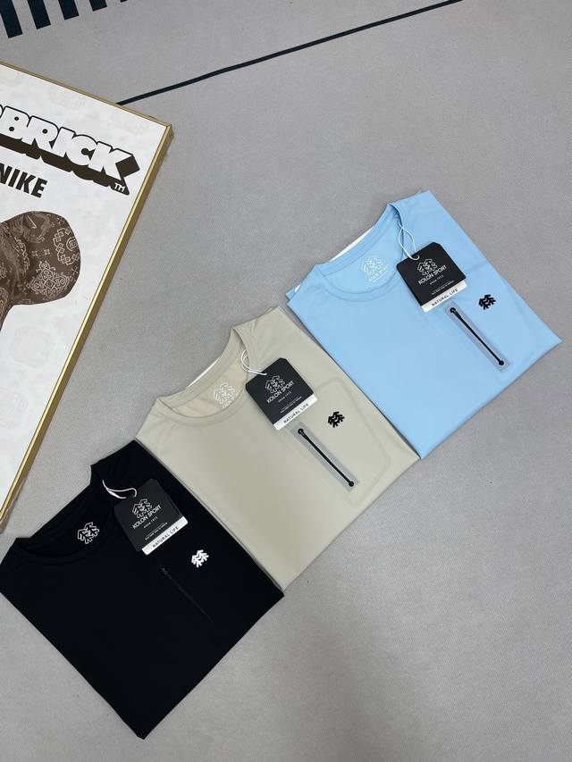 kolon Sport可隆短袖男士拉链口袋吸湿速干T恤透湿夏季打底上衣 登山、健身、日常通勤装，合身不紧身，宽松不松垮，纤秾合度，舒适不勒！恰如其分的科学立体剪