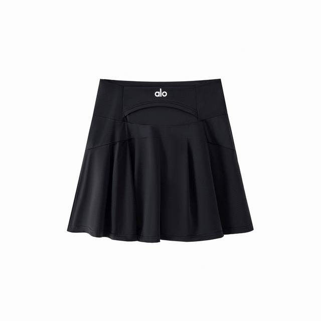 顶级品质 Alo 25年新款春夏防晒冰感瑜伽网球裙 三标齐全排面拉满 冰感透气面料 有效阻隔紫外线 Uv防晒率99% Upf70+ 高密度凉感纤维 肤感绝佳 自