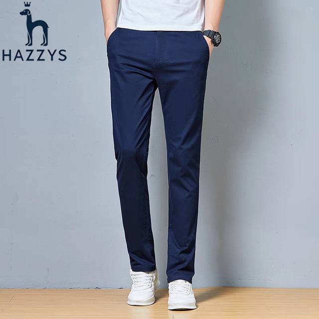 hazzys 哈吉斯 西裤细格子桑蚕丝休闲西裤，冰感透气，超大弹力，遮肉显瘦。加入“软黄金”桑蚕丝，细腻柔软 怕热的人，一定要买一条试试。主打一个凉爽+高颜值，