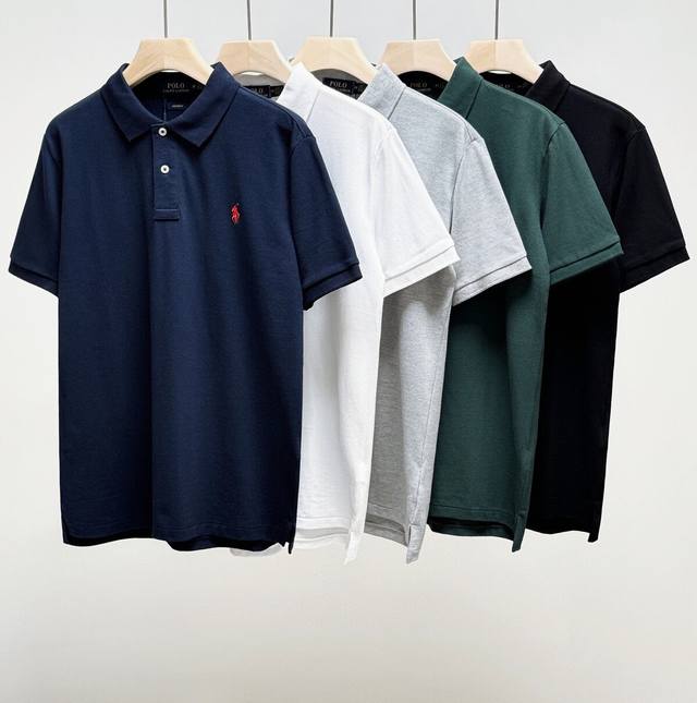 原单品质 拉夫基础小马刺绣Polo衫 Ralph Lauren拉夫劳伦基础款小马标刺绣Polo衫，美国Ralph Lauren拉夫劳伦最经典的一款常青Polo衫