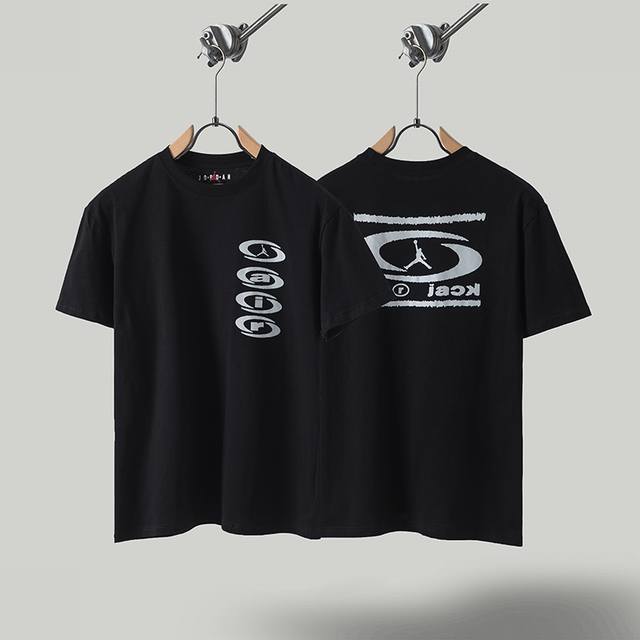 款号：Ts73 顶级品质 Travis Scott Cactus Jack X Air Jordan联名款短袖 袖子新增对版绣花 做工精美 走线流畅 原版开模