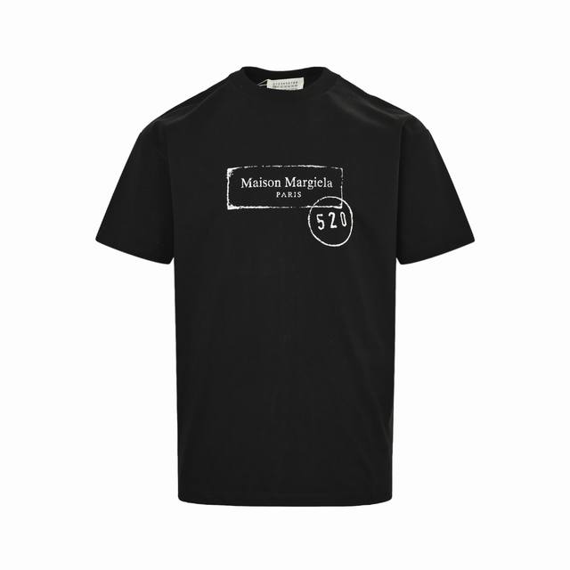 maison Martin Margiela 马吉拉25Ss 520限定印花短袖 三标齐全 采用冰丝索罗娜面料！前幅特殊印花工艺 手感非常舒服 Os落肩版型，时