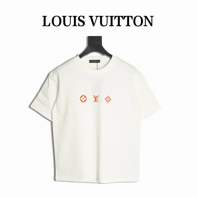 louis Vuitton 路易威登 Lv 25Ss 硅胶三花短袖T恤 面料采用定制240G 26支特滑双股精棉平纹高密无尘全棉布料。前幅高密度加厚，走线平整，
