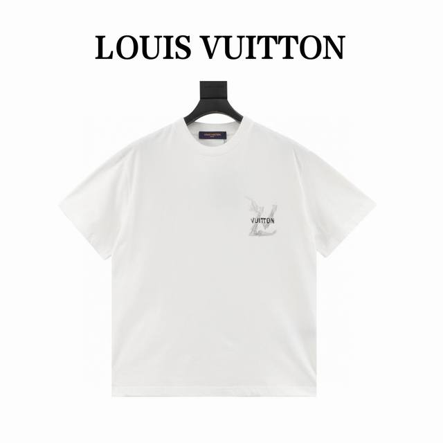 louis Vuitton路易威登 烟雾Logo印花短袖 Size:Xs-Xl