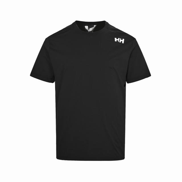 ellyhansen Hh 海丽汉森 25Ss 速干冲孔短袖 轻柔、软弹、速干、透气、防晒、防臭 炫酷工艺，结合面料自带的网眼结构，速干轻薄材质 让衣服整体不但