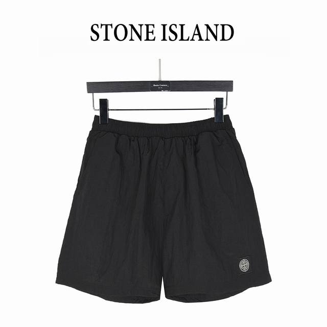 stone Island 石头岛 刺绣小Logo尼龙短裤 功能性很强大 Oversize版型 标识性的金属尼龙元素短裤 男女生百搭原单品质单品 爆炸在每个街头