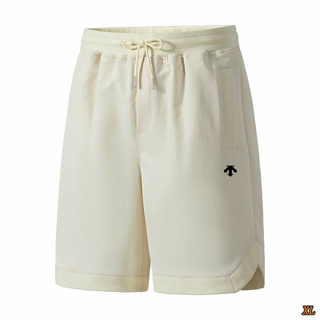 descente迪桑特 独家实拍上新夏季高品质休闲裤男女同款夏季弹力小猫眼潮流百搭宽松五分裤短裤，本季主打，货源充足，放心主推，高端品质，经典设计，做工出色，经
