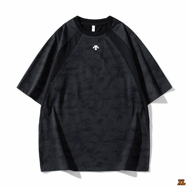 descente迪桑特 独家实拍上新夏季高品质扎染短袖T恤潮牌圆领半袖衣服宽松潮流插肩袖体恤，本季主打，货源充足，放心主推，高端品质，经典设计，做工出色，经典百