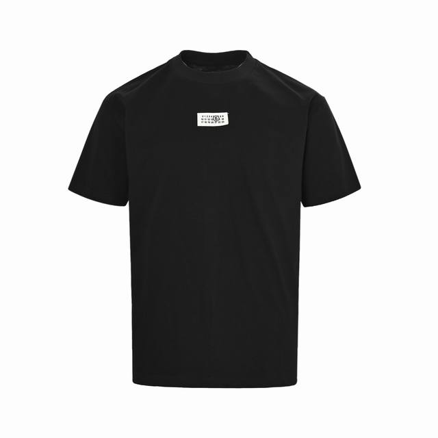 maisonmargiela 马吉拉 数字标签短袖 原版一致采用32支紧密双纱260G面料独特剪裁宽松显瘦 原版定制精密刺绣数字标签贴布 最新原版定制全套辅料吊