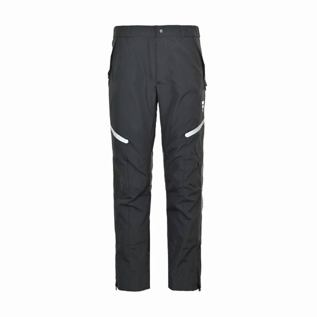 adidas 阿迪达斯 24Fw Fos反光线条冲锋长裤 Gali 李佳隆，各路主理人上身同款，机能风冲锋裤长裤，Fos先锋运动系列反光长裤，沉稳中透着犀利，版