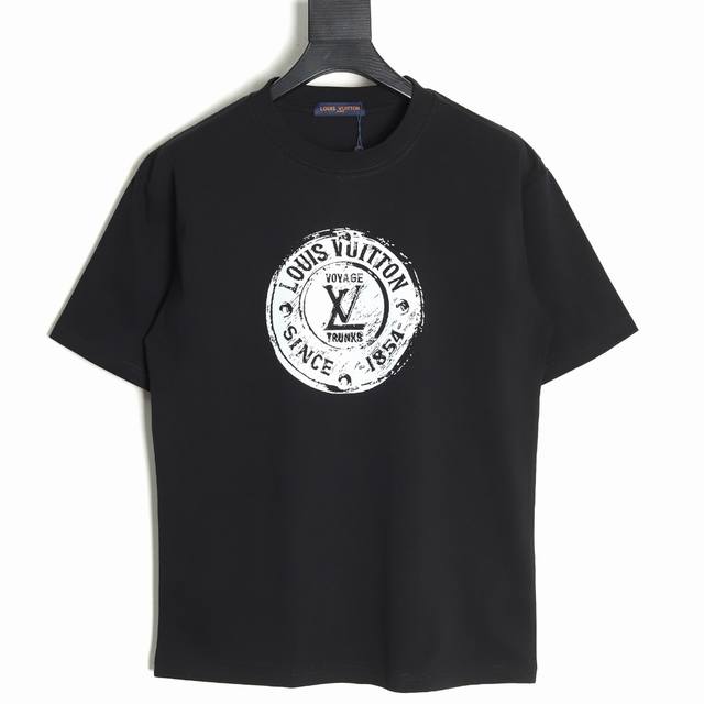 louis Vuitton 路易威登 Lv 25Ss 做旧圆圈短袖T恤 面料采用定制240G 26支特滑双股精棉平纹高密无尘全棉布料。前幅高密度加厚，走线平整，