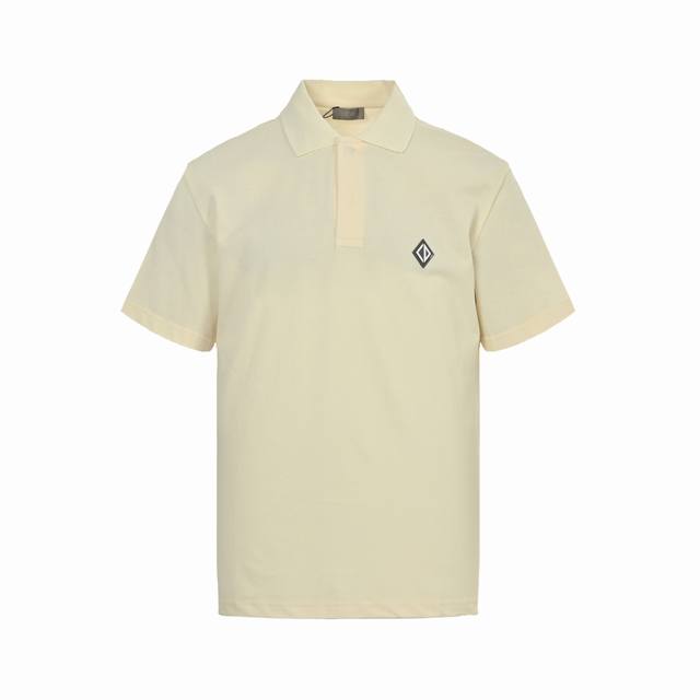 dior 迪奥 25Ss 硅胶菱形徽标Polo短袖 原版一致 定制专用渐变格纹螺纹 双面珠地面料 三标齐全 定制纽扣 面料柔软舒适 还原原版一比一 男女同款 S