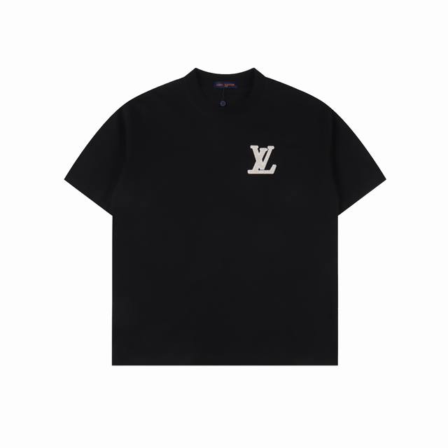 louis Vuitton 路易威登 Lv 25Ss 牙刷绣短袖T恤 面料采用定制240G 26支特滑双股精棉平纹高密无尘全棉布料。前幅高密度加厚，走线平整，代