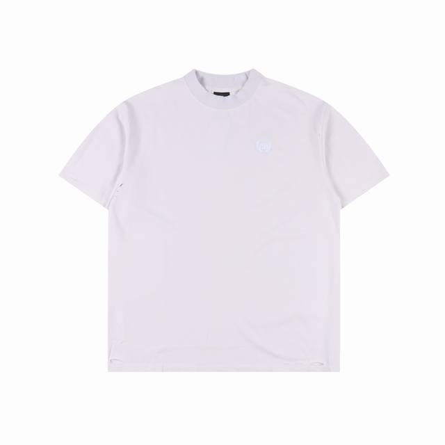 balenciaga 巴黎世家 闪粉麦穗印花圆领短袖 原 P10, 购买；，平纹针织面料、正面饰以艺术作品印花、麦穗刺绣工艺、褪色破洞细节、圆领短袖版型、全套辅