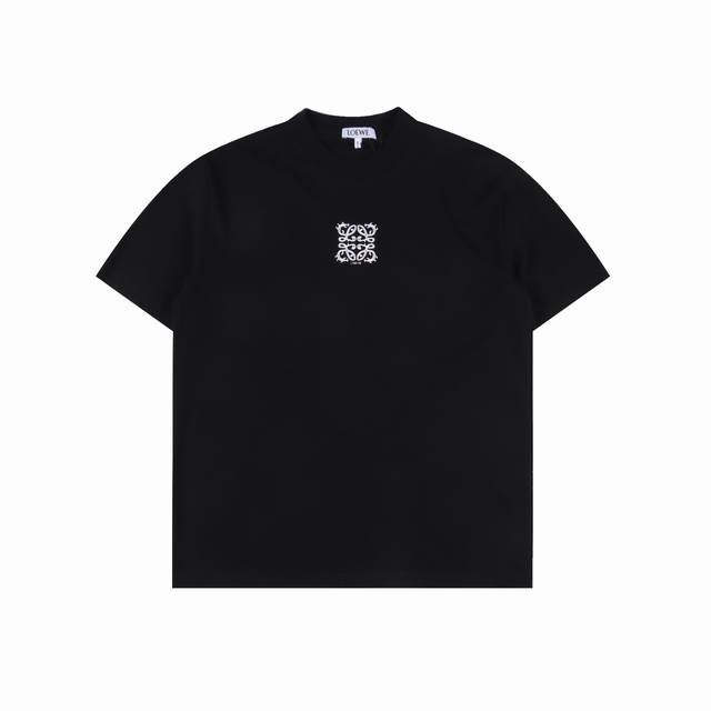 loewe 罗意威 经典款 龙标胸花刺绣短袖 Size:Xs-Xl