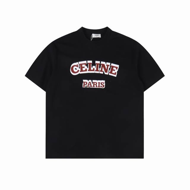 赛琳Celine 基础款印花短袖 Size：Xs-Xl