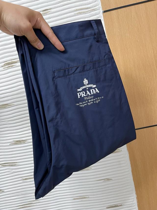 pard 2025春夏新款字母Logo印花休闲裤颜色：黑色蓝色 码数：M-Xxxl