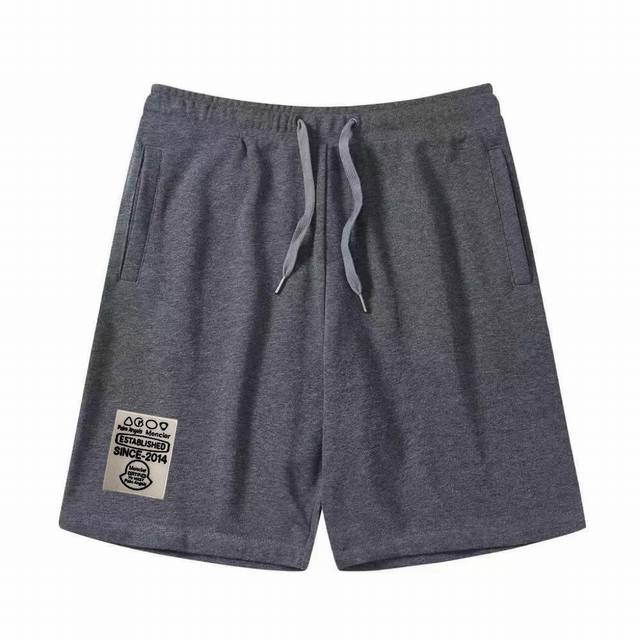 蒙口休闲情侣宽松纯棉毛圈短裤 三标齐全 最高版本 辅料:开模原版过鉴定领标十洗水标。正品代购级原版吊牌 工艺:原版一致走线无数次的打版百分百还原正品品相短裤克重