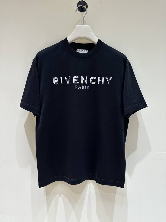 新品 T9- Giv男士时装款圆领短袖T恤，贸易公司洋行货，高级联名限定款，25年春夏新品，明星级人气单品！ 客供埃及进口顶级面料，甄选尼罗河区域光照极好的上等