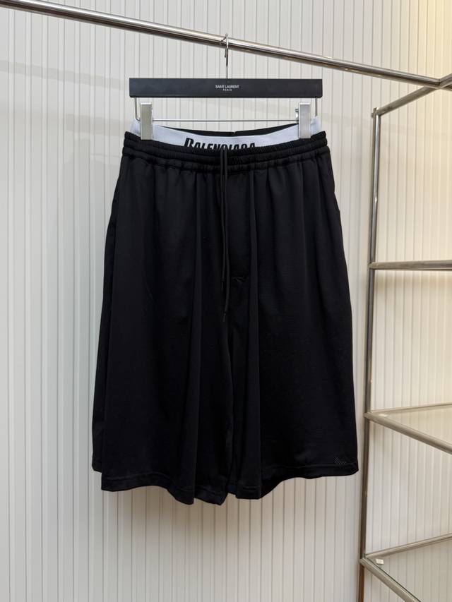 bal 巴黎25Ss双腰网眼短裤 Size：Xs S M