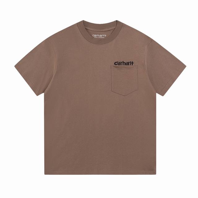 款M54 卡哈特 春夏新品Carhartt 经典Logo字母刺绣短袖T恤 超百年的美式工装大佬Carhartt卡哈特，初始人群包括了建筑工人、制造工人、农民以及