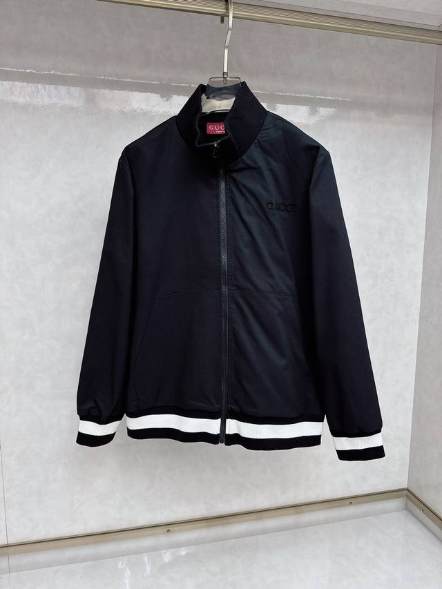 古奇 2025春夏新品 三标齐全 夹克外套 好货不用过多介绍 看细节 码数：M-Xxl