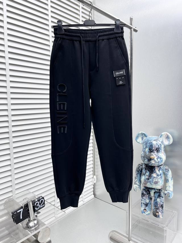 celin* 24Ss春季新款休闲裤，品牌全新推出发售，选用进口原单面料，高端品质，精细做工，穿着休闲时尚、潮男必入单品 码数:M-3Xl