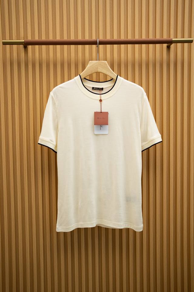 l Ss 国王的礼物T-Shirt 100%顶级夏季羊毛面料 质感无敌 超级稀缺！ 米白色 Size：M-Xxxxl