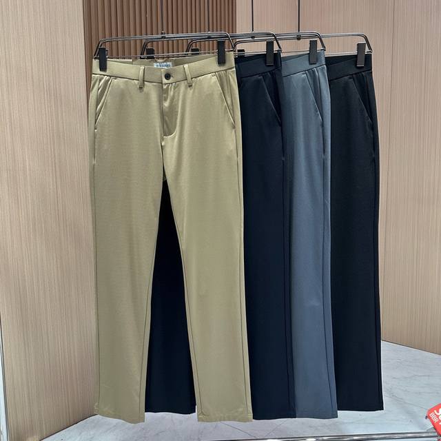 bbr B家 2025春夏亚洲专柜系列最新款！高端狠货 高端订制修身商务休闲裤西裤 原版五金 日常商务休闲都完全适用的款，上身效果超正，立体修身提臀，腿部线条完