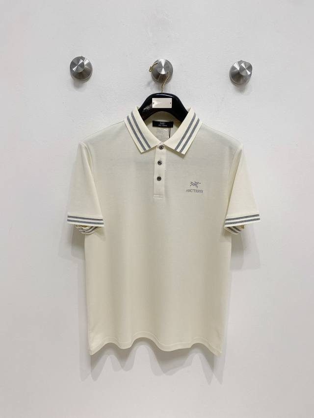 始祖鸟 高级定制 面料柔软舒适透气 2025 夏季 限量款短袖Polo系列 -3Xl