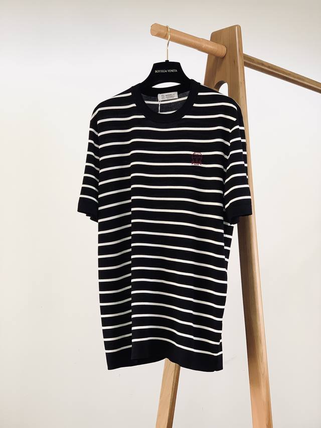 brunello Cucinelli 布鲁奈罗.库奇内利 2025Ss春夏新品 Bc极简精粹高级圆领T恤，品质控推荐入手 接触Bc必定是精品才会推荐.有着”山羊