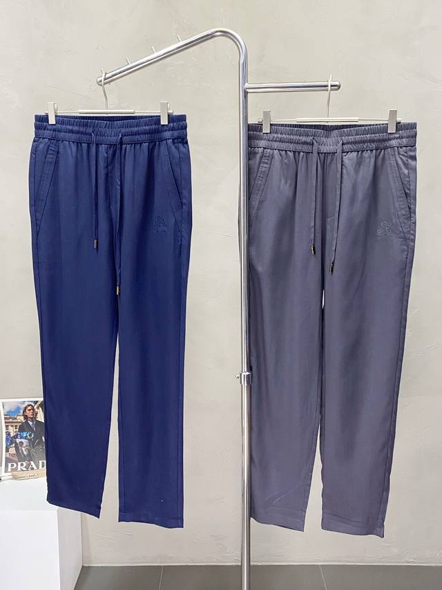 lp-Loro Piana 诺悠翩雅独家专供新款春夏休闲裤 高端版本！专柜定制面料 透气舒适度高，细节无可挑剔，品牌元素设计理念，体现高品质。手感细腻柔软！呈现