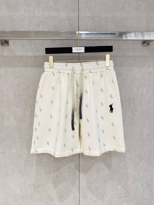 polo*2025新款纯棉短裤 刺绣工艺 码数：M-3Xl
