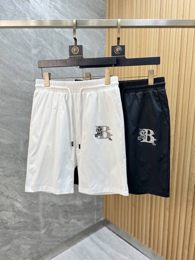 burberry 巴宝莉 2025春夏新品 三标齐全 五分短裤 好货不用过多介绍 看细节 专柜码数：M-Xxxl 175 140上身建议L