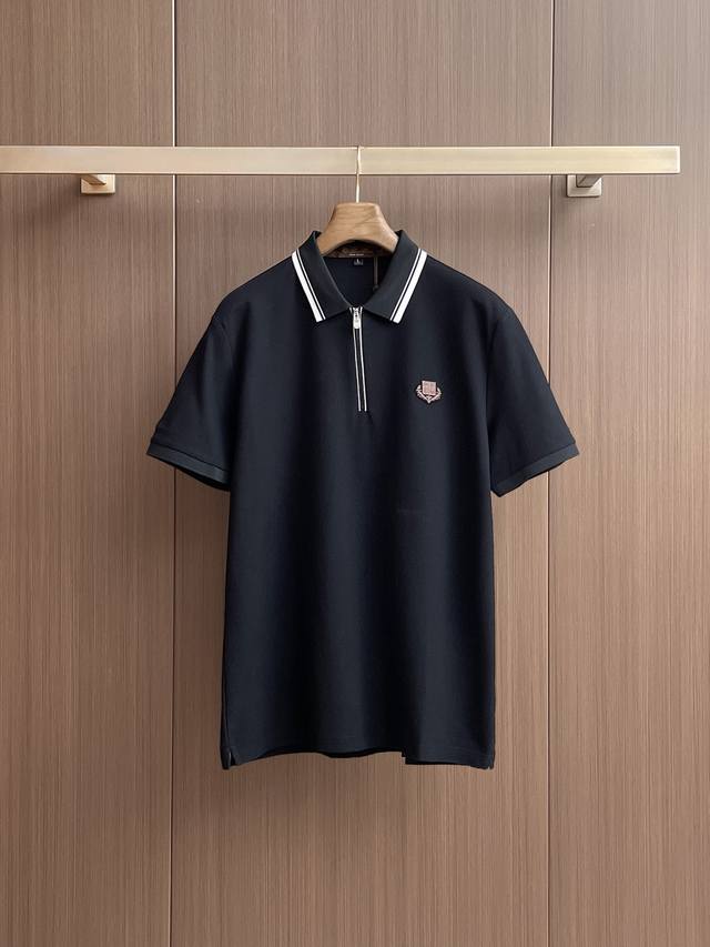 开春新品 Lp %新疆长绒棉 面料柔软舒适透气 夏季 限量款短袖Polo系列 -