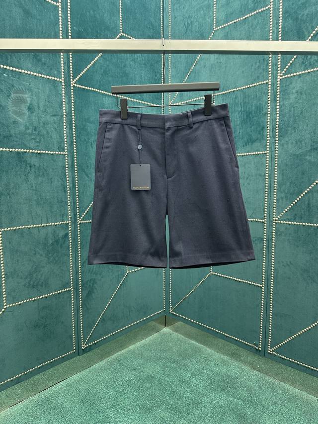 驴家 25Ss新款Logo提花松紧中腰直筒休闲短裤！高版本！ 码数：S.M.L.Xl.