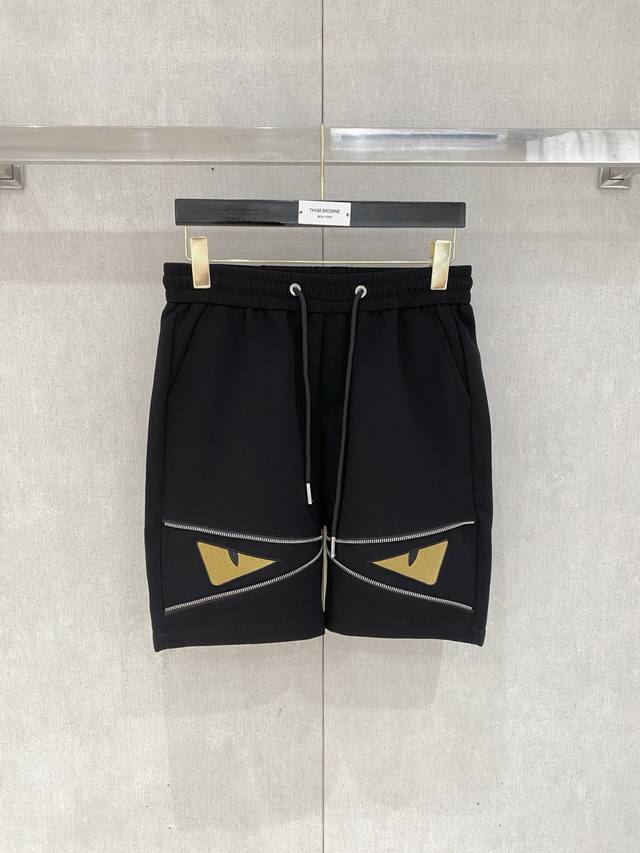 fend*2025新款纯棉短裤 码数：L-5Xl 偏小一码，相当于M-4Xl