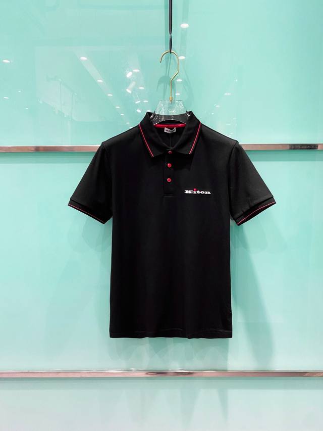 新品 K家族高端男士珠地棉商务休闲翻领Polo衫，台湾意比贸易公司货，25年春夏新品，经典王牌单品！ 因经典而生，每季必出的招牌单品，新一季仍然延续了P家的设计