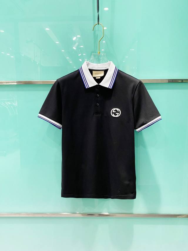 新品 G家族高端男士珠地棉商务休闲翻领Polo衫，台湾意比贸易公司货，25年春夏新品，经典王牌单品！ 因经典而生，每季必出的招牌单品，新一季仍然延续了P家的设计