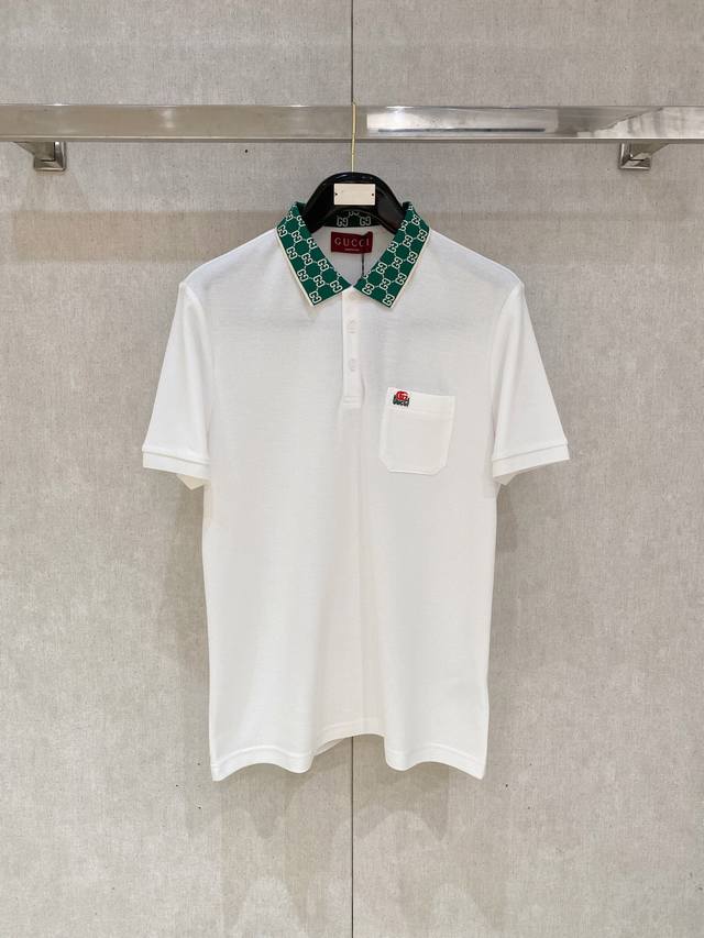g家 2025春夏新款男士短袖Polo衫，品牌最新设计元素！既不单调也不复杂,恰到好处的展现品味！客供顶级定制珠地棉面料！舒适吸汗透气根本不在话下,面料独具的高