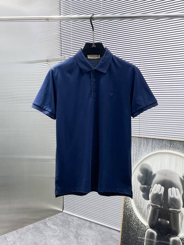 巴宝莉 Burberry 2025Ss夏季新款 翻领短袖T恤 Polo衫，高端版本！专柜定制面料 透气舒适度高，细节无可挑剔，品牌元素设计理念，体现高品质。手感