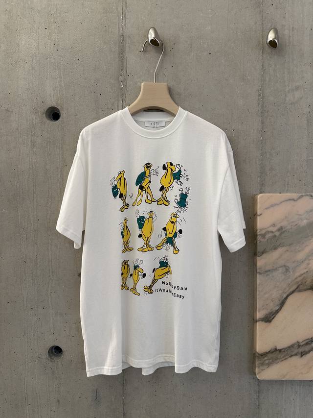 ys ｜New Summer Collection 夏季轻松大T 配色时髦 前后图案设计 细节精美 Sml