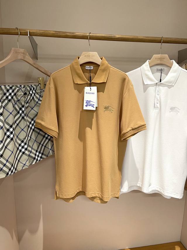衣领八色小骑士战马棉质 Polo衫 Bur王牌尖货，镇店之宝 2025 男士Polo衫带着教科书级质感登场，从金融街到高尔夫球场都能 Slav的英伦荷尔蒙。建议