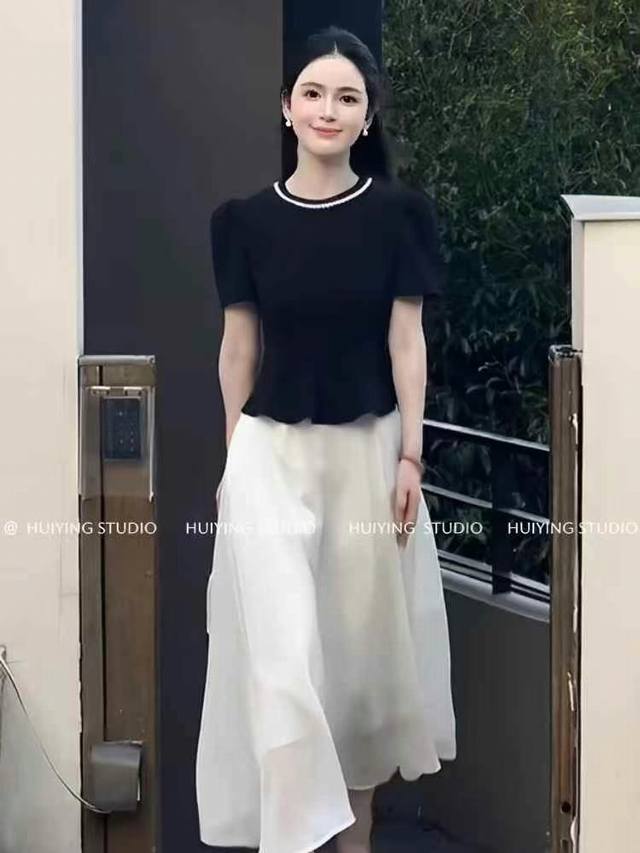 韩系两件套套装尺码.Ml
